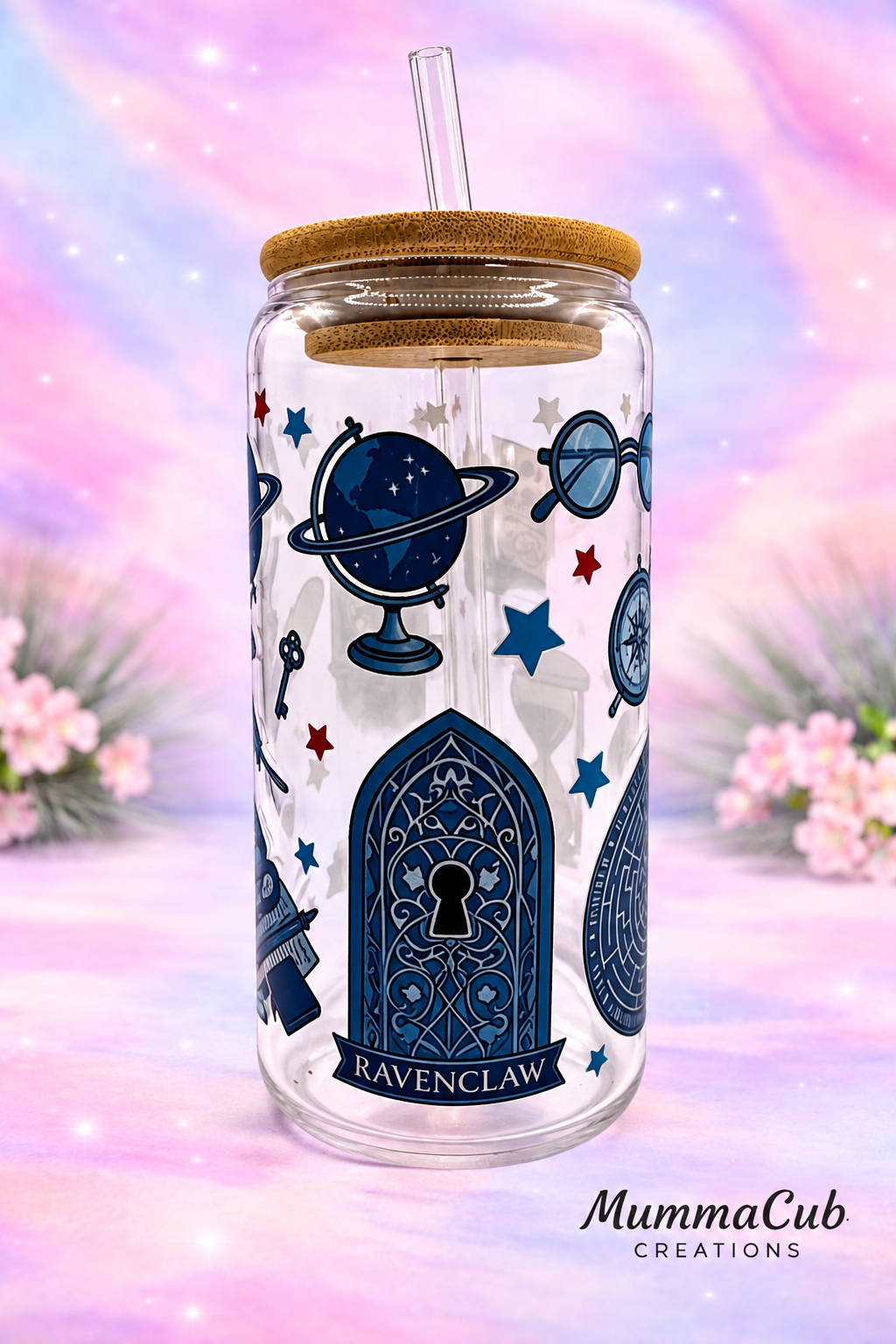 16oz Glass Tumbler Design 13