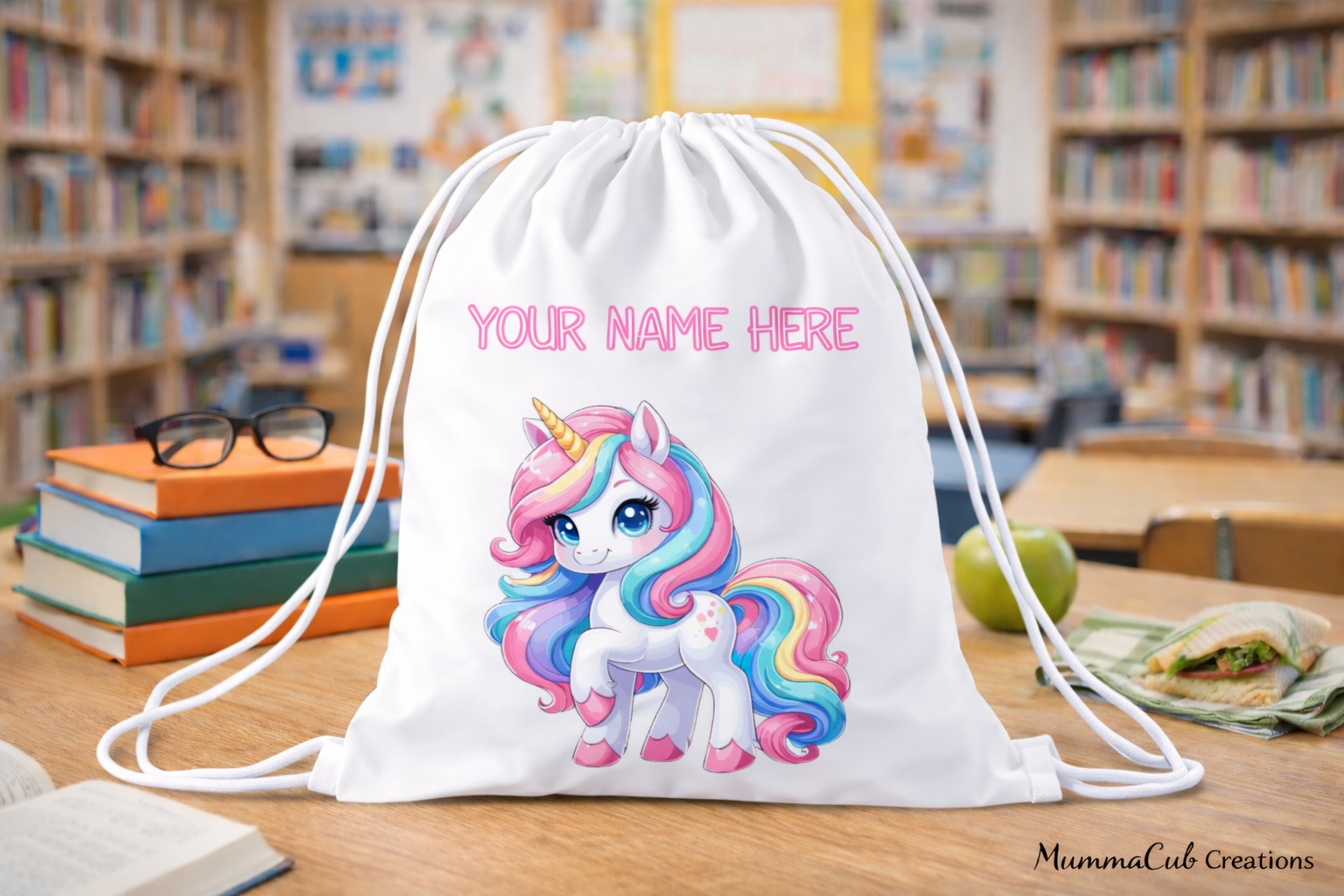 Personalised Drawstring Design #12