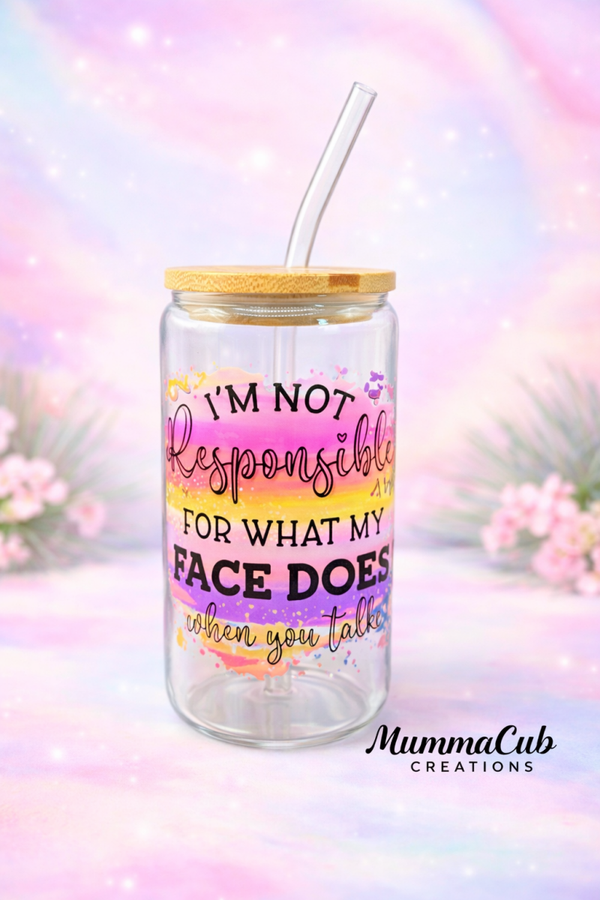16oz Glass Tumbler Design 22