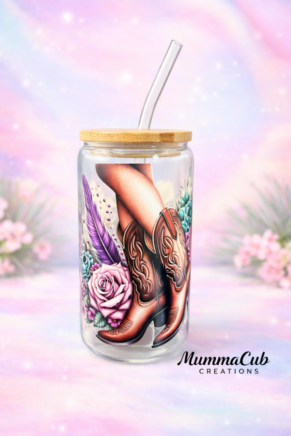 16oz Glass Tumbler Design 23