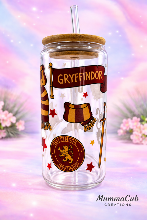 16oz Glass Tumbler Design 12