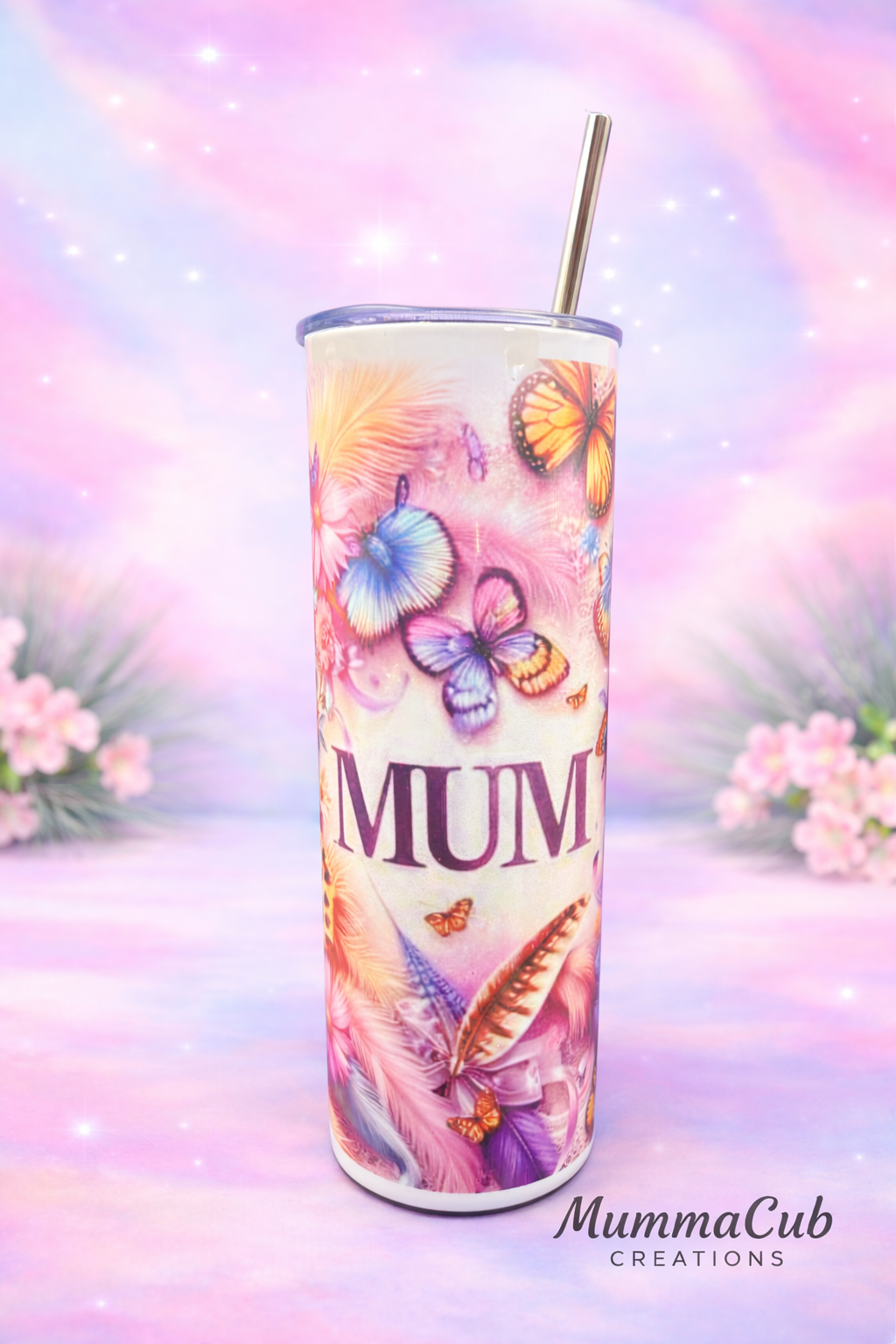 Pre-Made 20oz Insulated Sublimation Tumbler Design 5 (Mum)