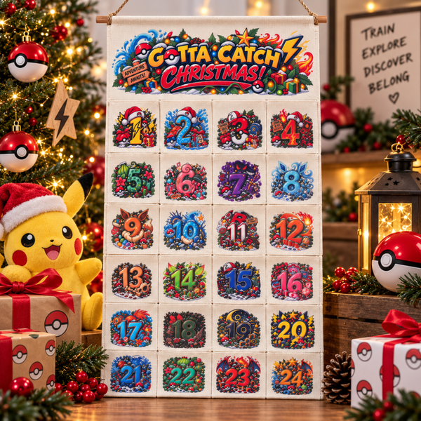 Large Christmas Advent Calendar Design 12