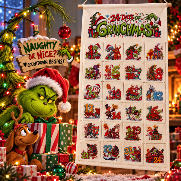 Large Christmas Advent Calendar Design 7