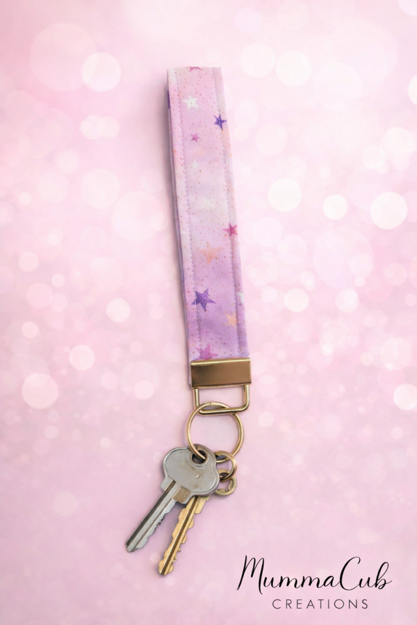 Handmade Fabric Wristlet Design 1