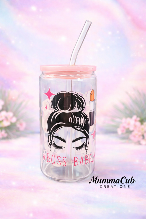 16oz Glass Tumbler Design 6
