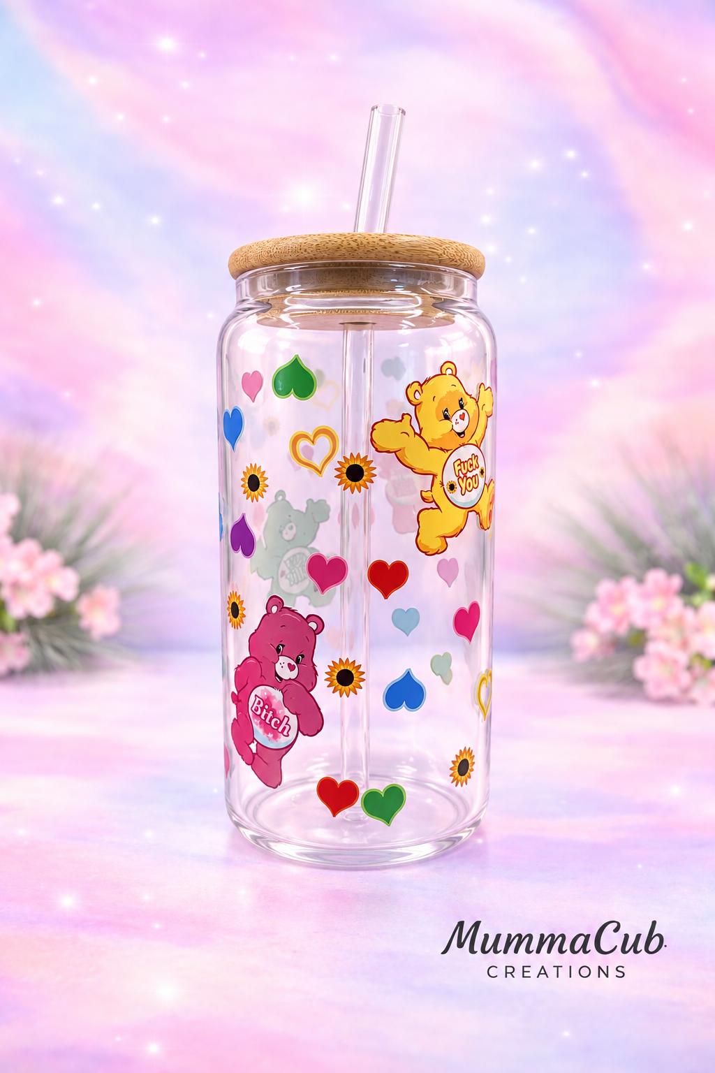 16oz Glass Tumbler Design 11