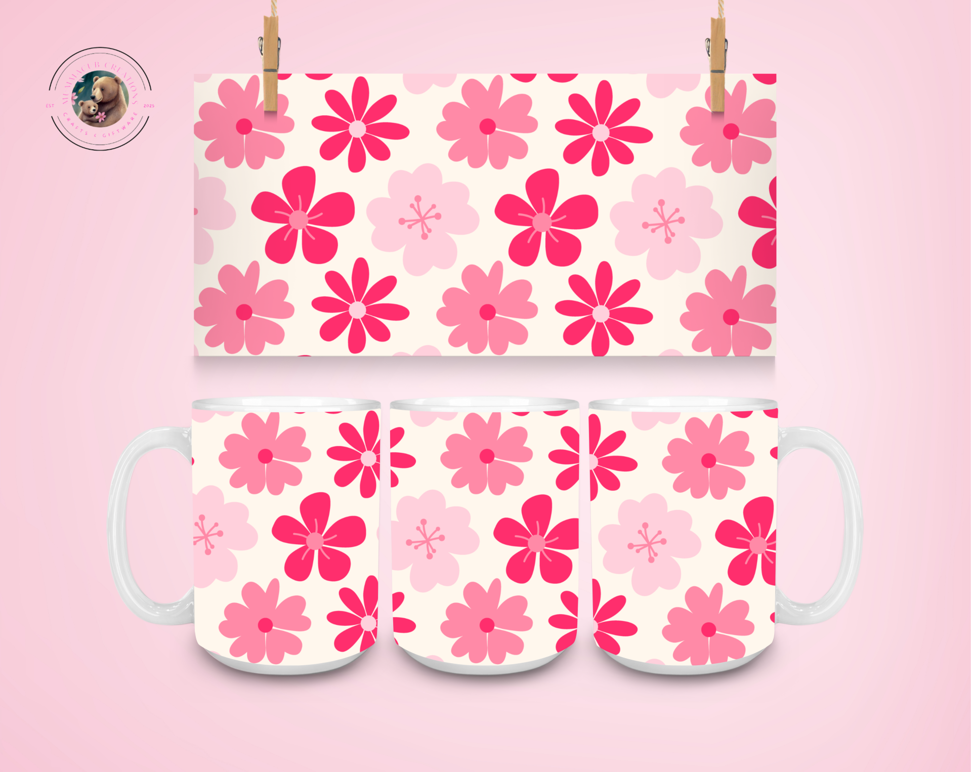 15oz Coffee Cup - Design 2