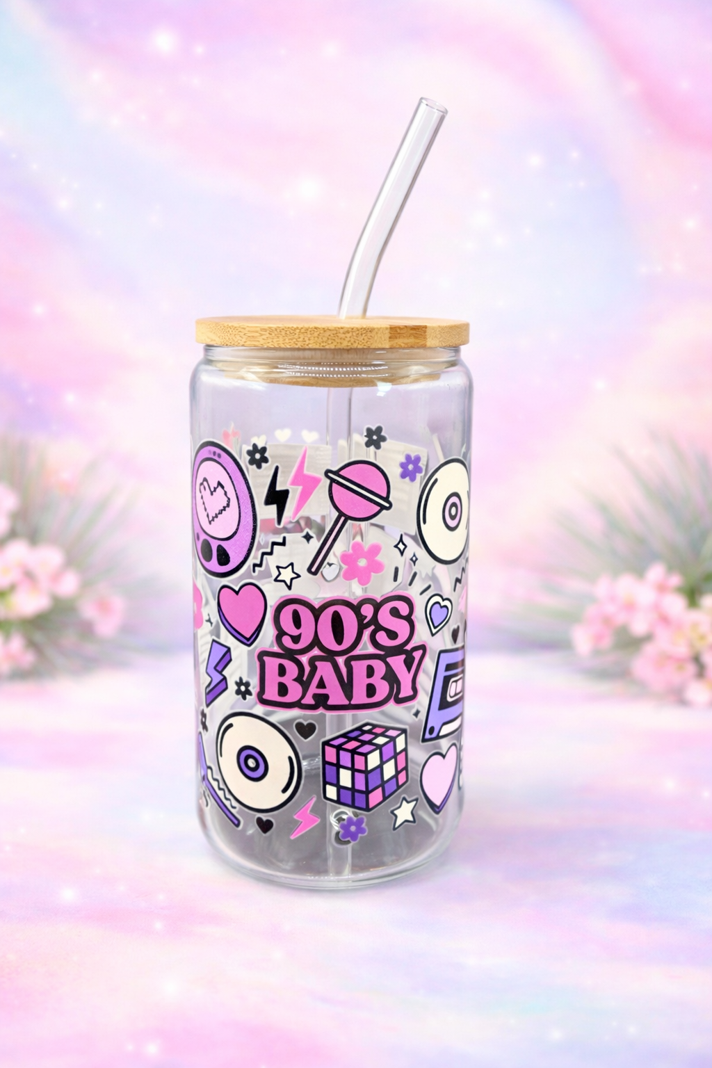 16oz Glass Tumbler Design 16