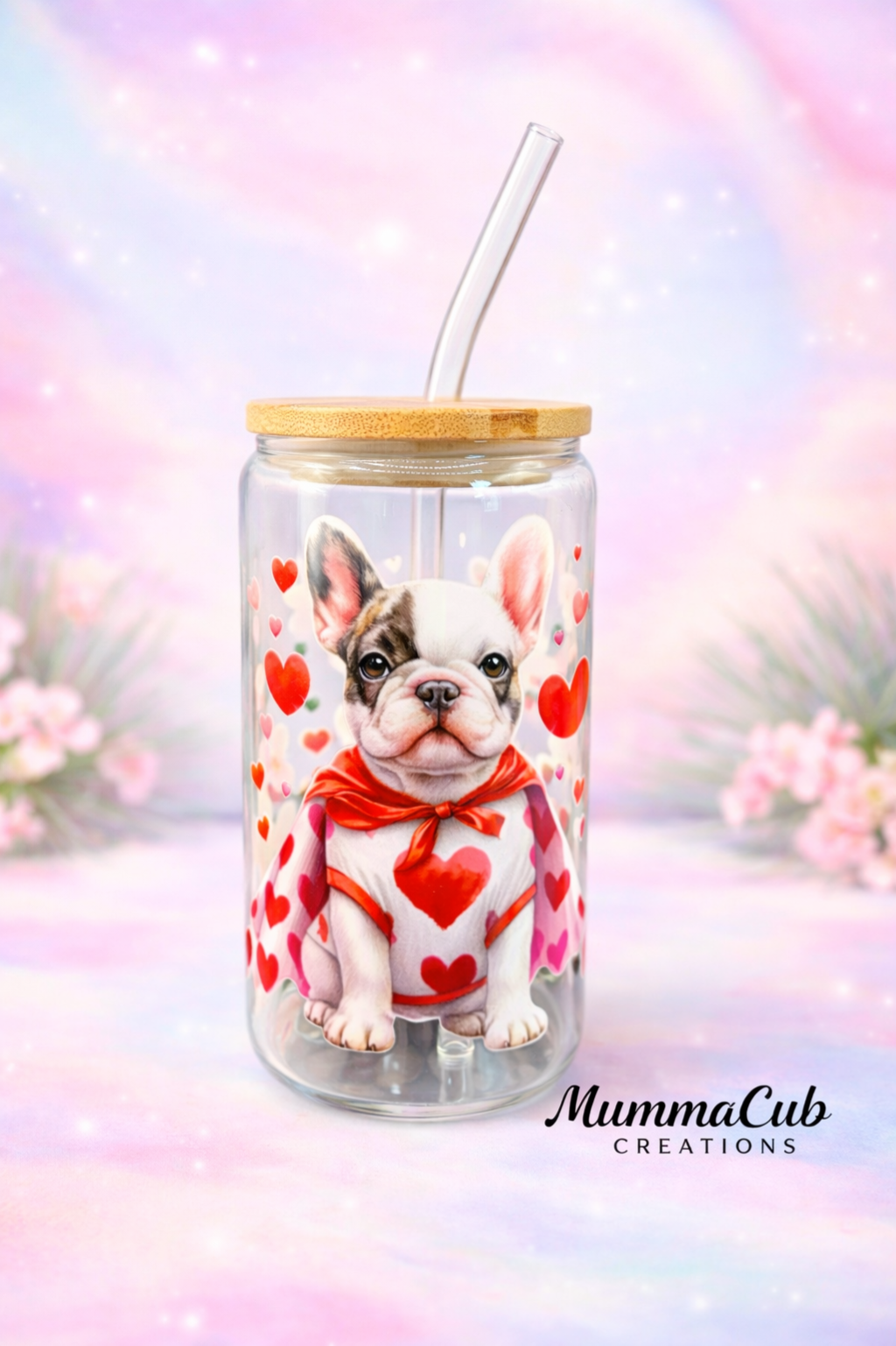 16oz Glass Tumbler Design 1
