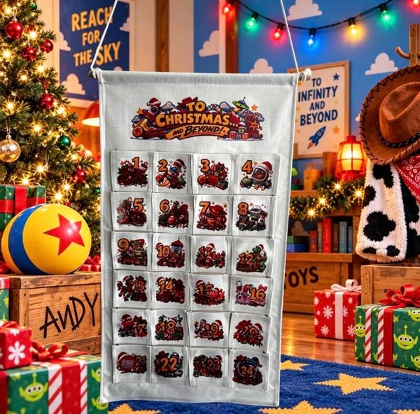 Large Christmas Advent Calendar Design 13