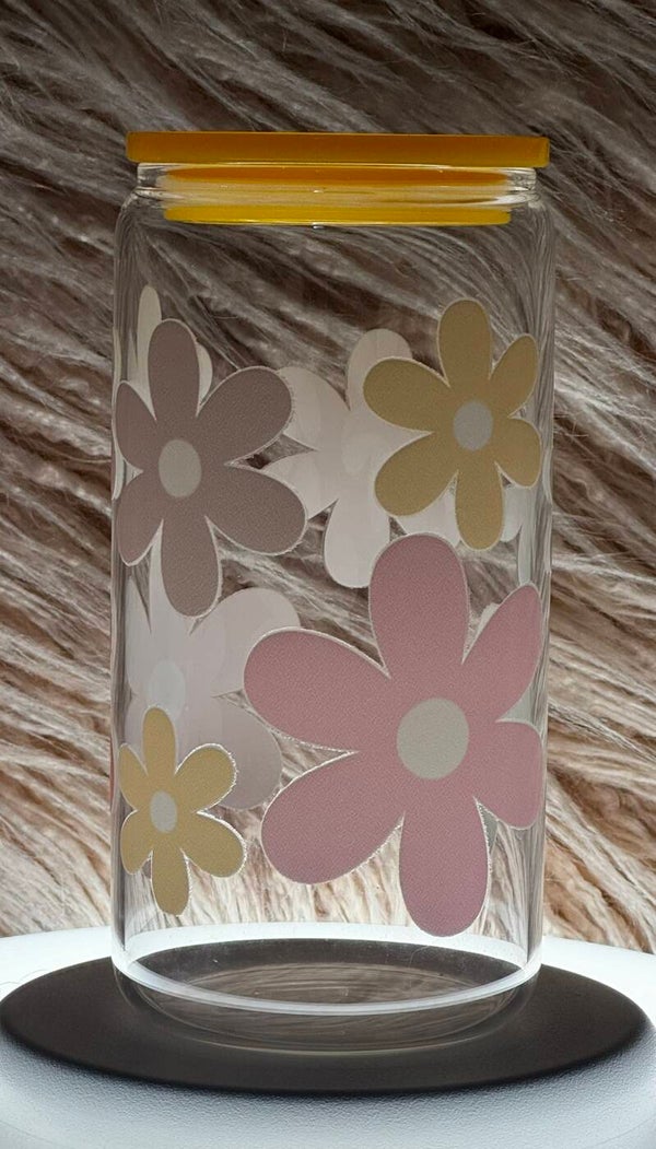 16oz Glass Tumbler Design 1