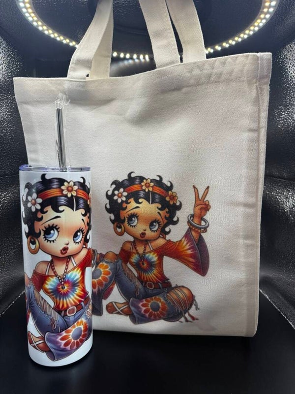 Tumbler and Reusable Shopping Bag Bundle 1