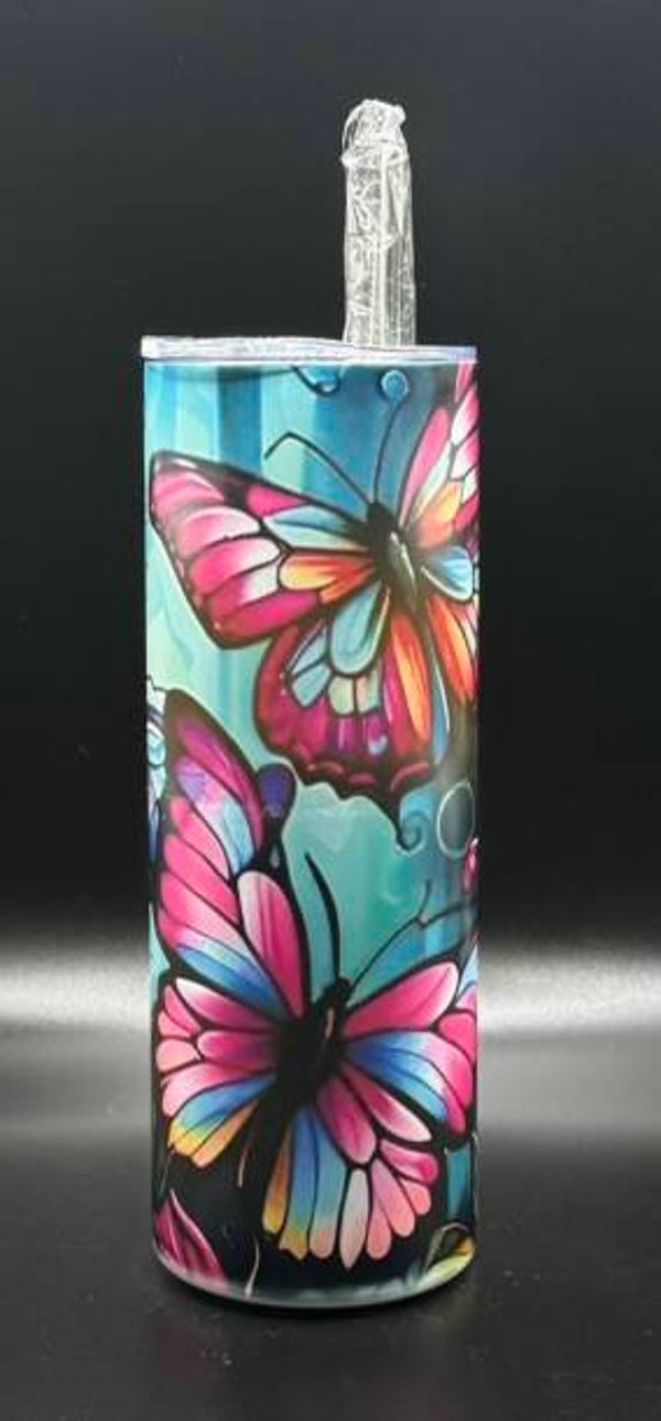 Glow in the Dark 20oz Insulated Sublimation Tumbler Design 2