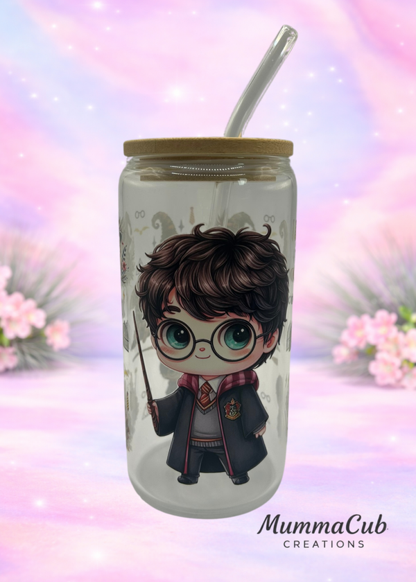 16oz Glass Tumbler Design 12