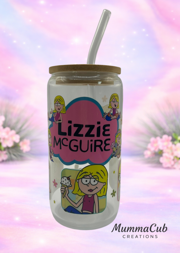 16oz Glass Tumbler Design 18