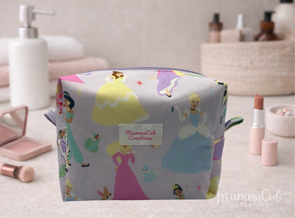 Toiletry/Make Up Bag Princess Design