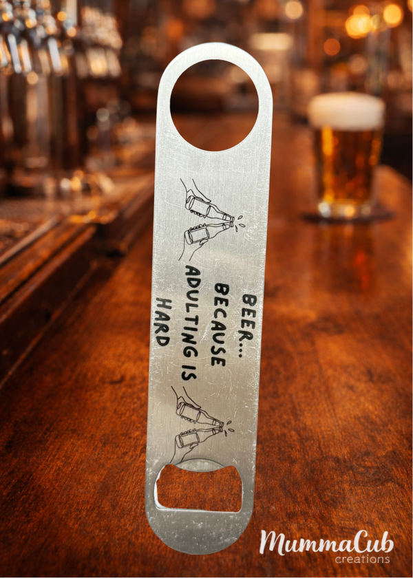 Stainless Steel Bottle Opener Design 5