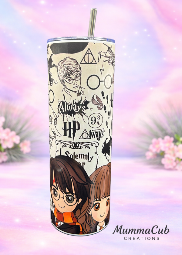 Pre-Made 20oz Insulated Sublimation Tumbler Design 20