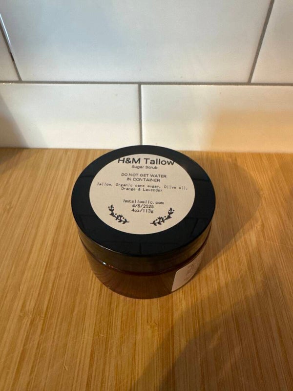 Tallow Sugar Scrub