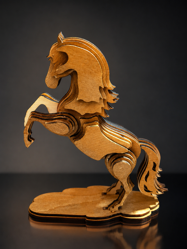 Cheval en bois