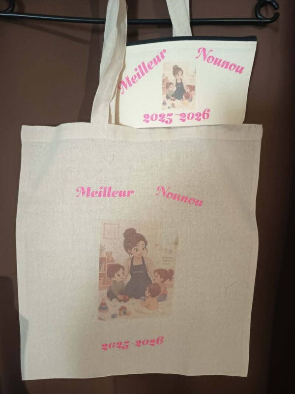 Top bag + Trousse Nounou