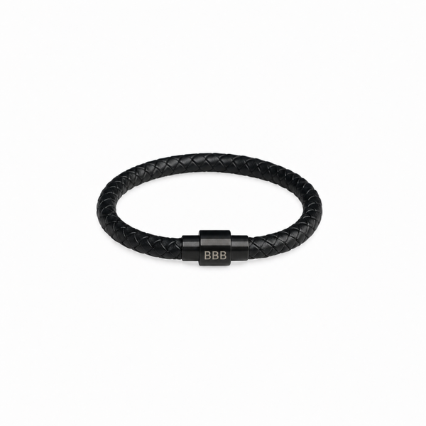 Braided Initial Bracelet
