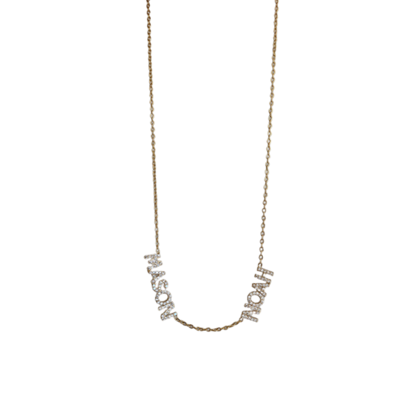 Name Necklace SPARKLY ( 2 tot 4 namen )