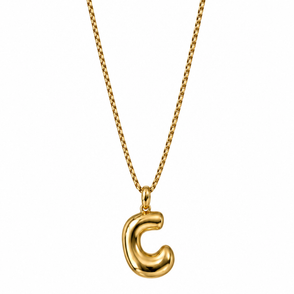 Chunky Letter Necklace