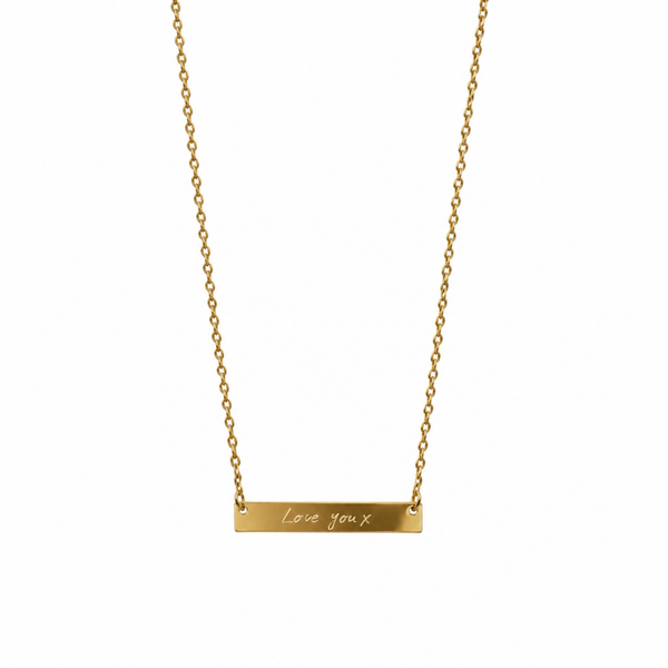 Personalised Text Necklace