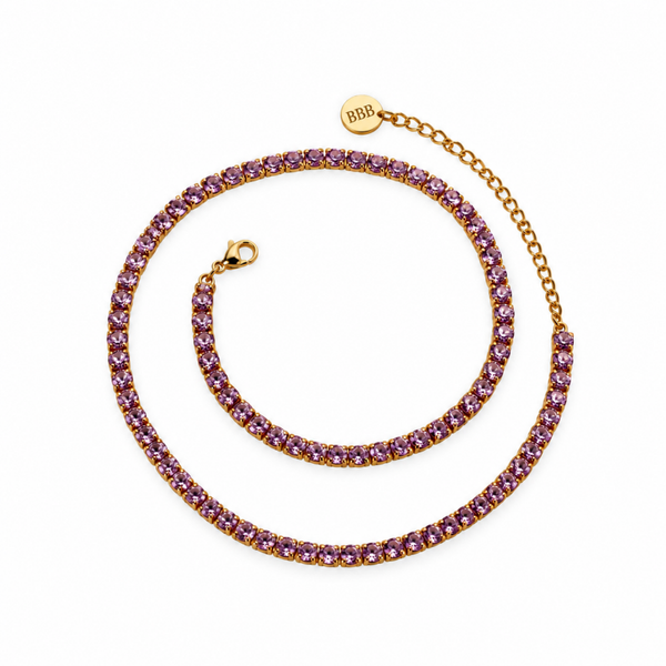 Birthstone Tennis Necklace