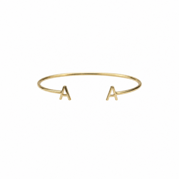 Plain Initial Bracelet ( max 5 initials )