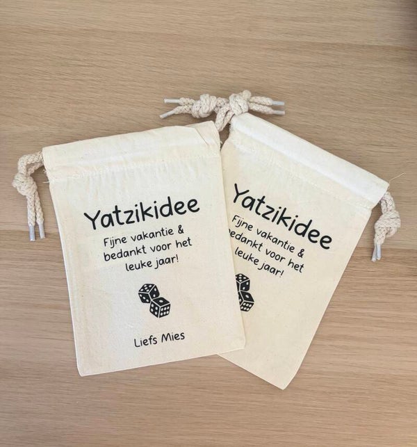 Cadeauzakje Yatzikidee