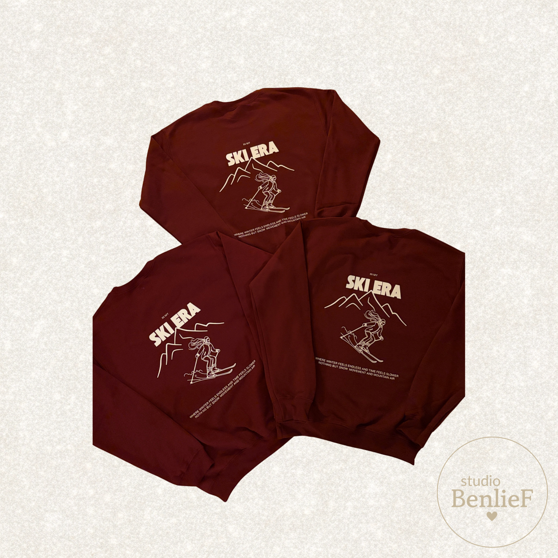 ski trui - gepersonaliseerd