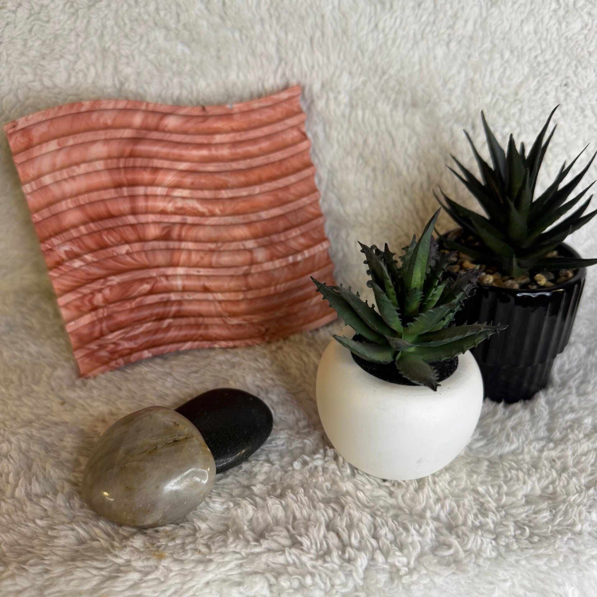 Plateau Ligne en Jesmonite