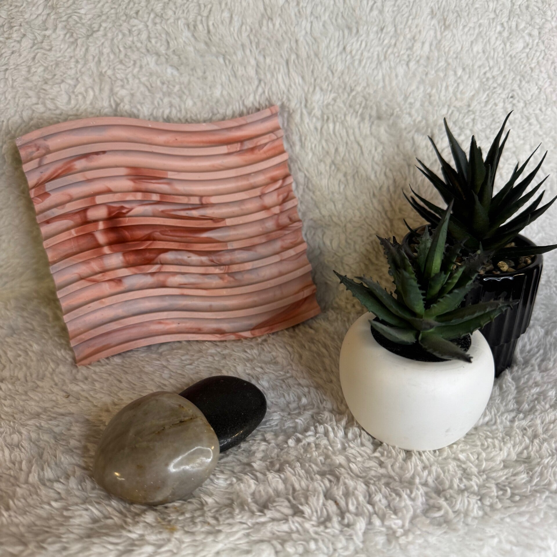 Plateau Ligne en Jesmonite