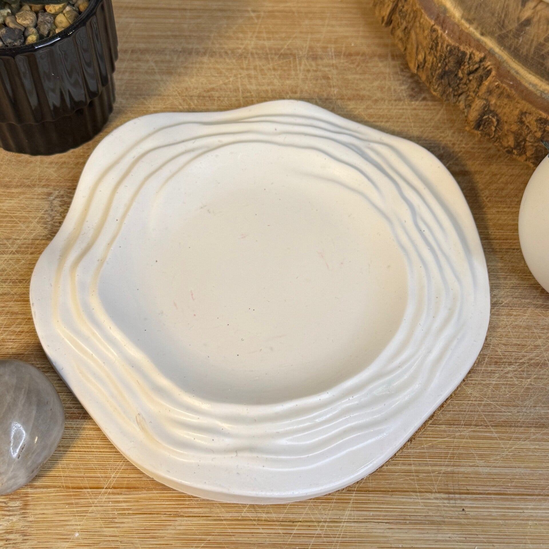 Plateau Vague en Jesmonite