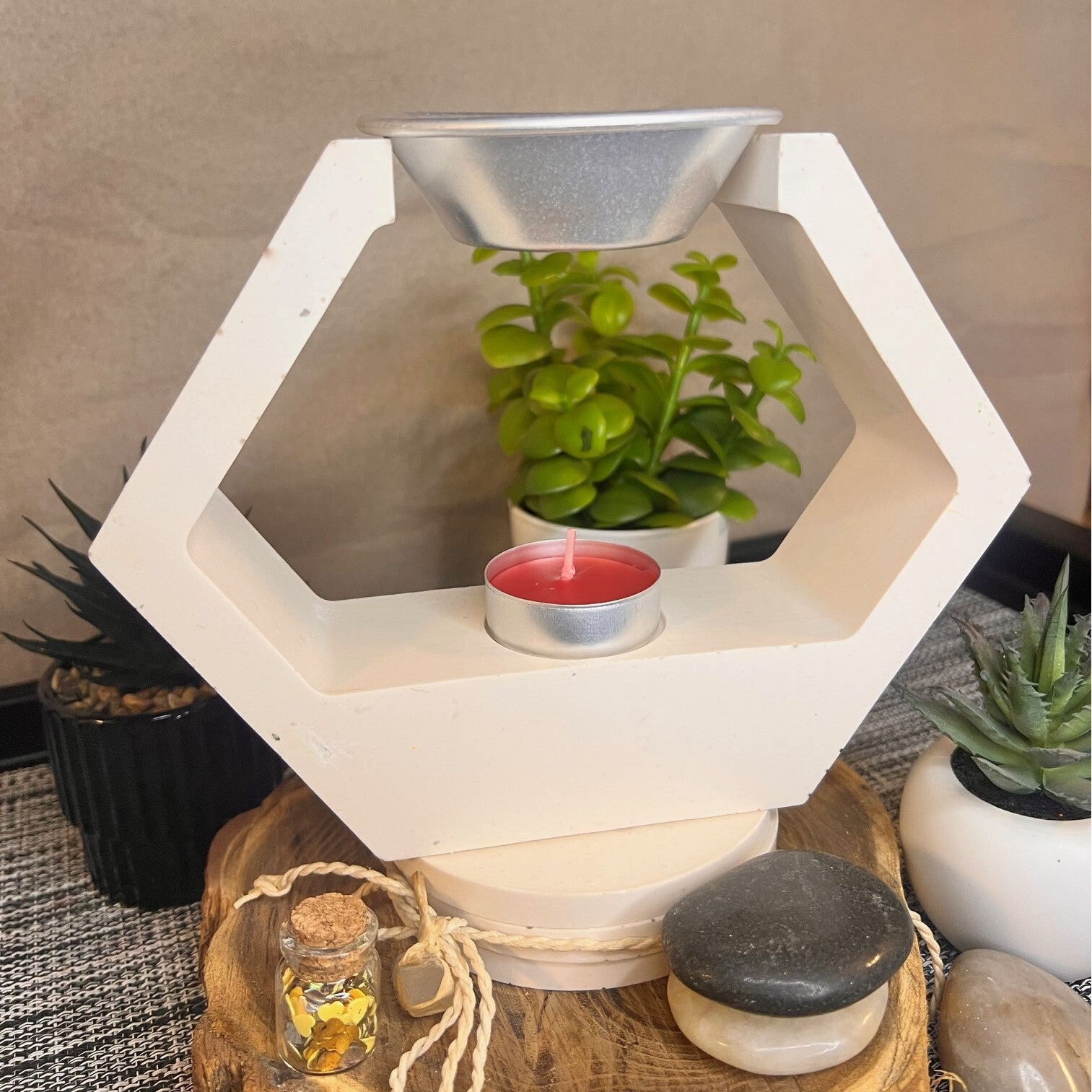 Fondoir XXL en Jesmonite