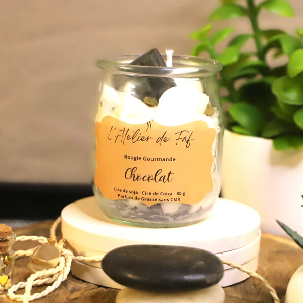 Bougie Mini Chocolat Noisettes