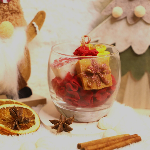 Bougie Noël au Coin du Feu