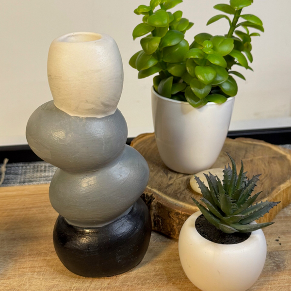 Vase Galets en Jesmonite