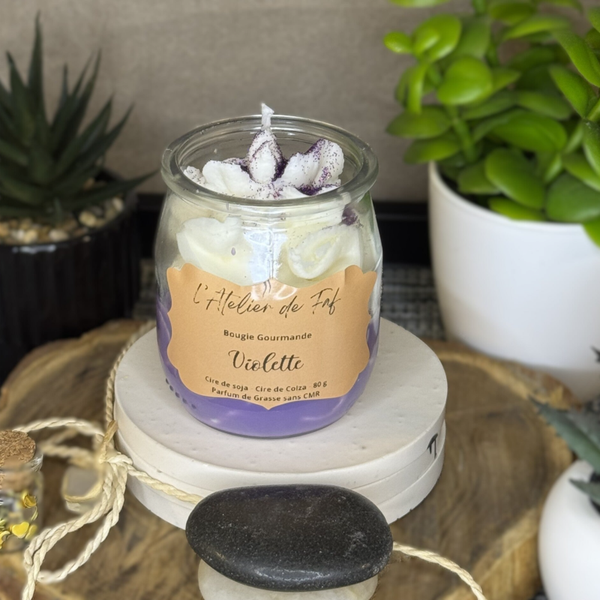 Bougie Mini Violette Intense