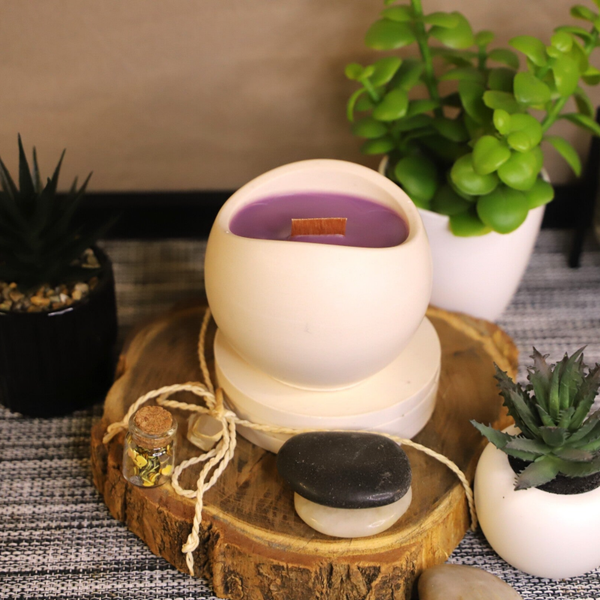 Bougie Couleur Violet