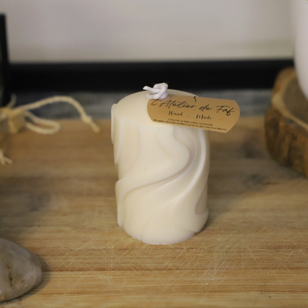 Bougie Moulée Courbe