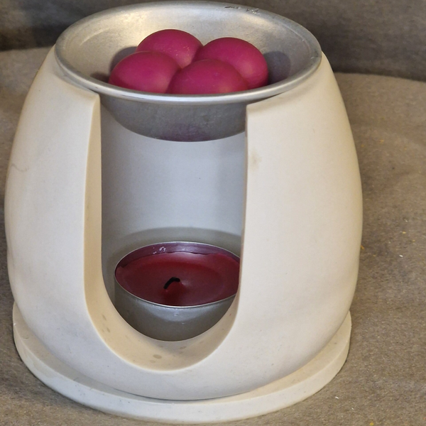 Fondoir Rond en Jesmonite