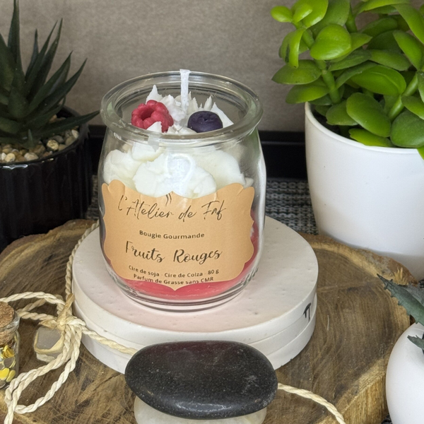 Bougie Mini Fruits Rouges