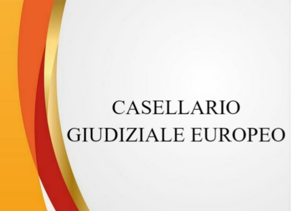 CASELLARIO GIUDIZIALE EUROPEO