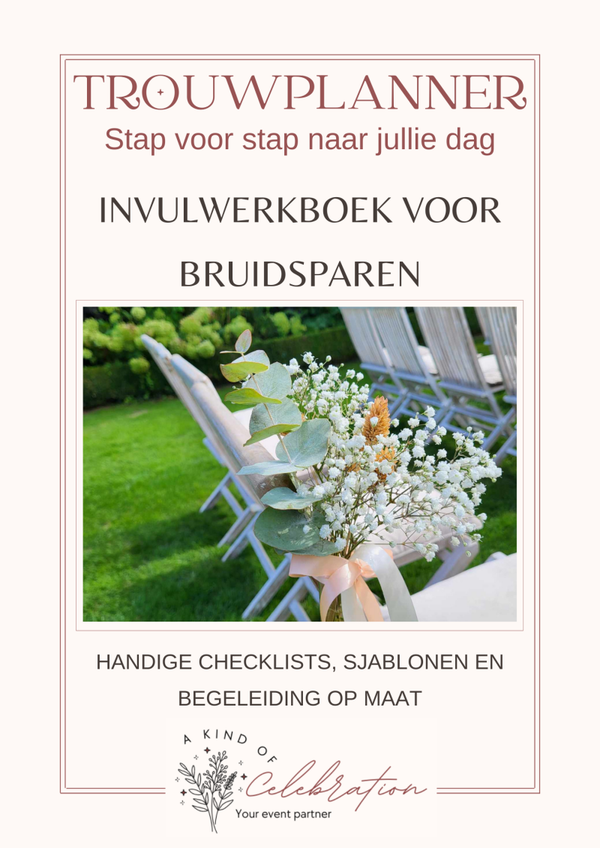 Trouwplanner invulwerkboek