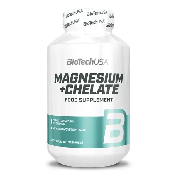 Biotech USA Magnesium + Chelate 60 capsules