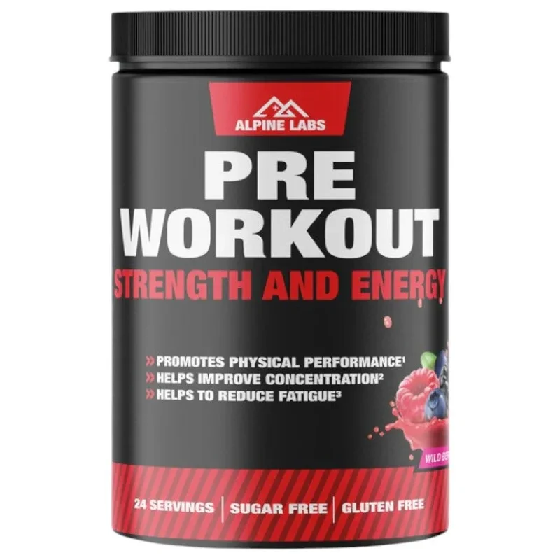 Alpine Labs Pre Workout 395g Wild Berries